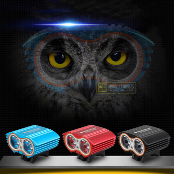 Eagle Eye Bike Light 6000Lumens LED Ποδηλασία Προβολέας Μπροστινός φακός Αξεσουάρ ποδηλάτου, usb χωρίς μπαταρία