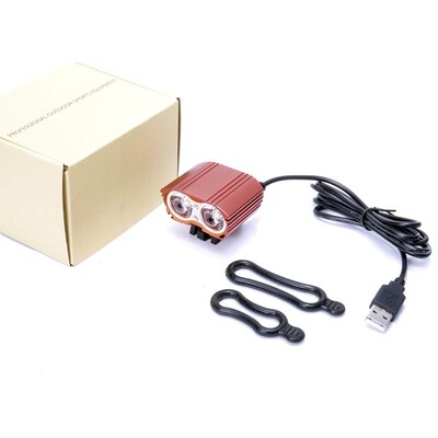 Eagle Eye Bike Light 6000Lumens LED Ποδηλασία Προβολέας Μπροστινός φακός Αξεσουάρ ποδηλάτου, usb χωρίς μπαταρία