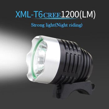 1200LM CREE XM-L T6 LED USB велосипедна светлина Велосипедна фара Водоустойчива предна лампа за MTB велосипед Предна лампа за къмпинг Туризъм Фарове за велосипеди