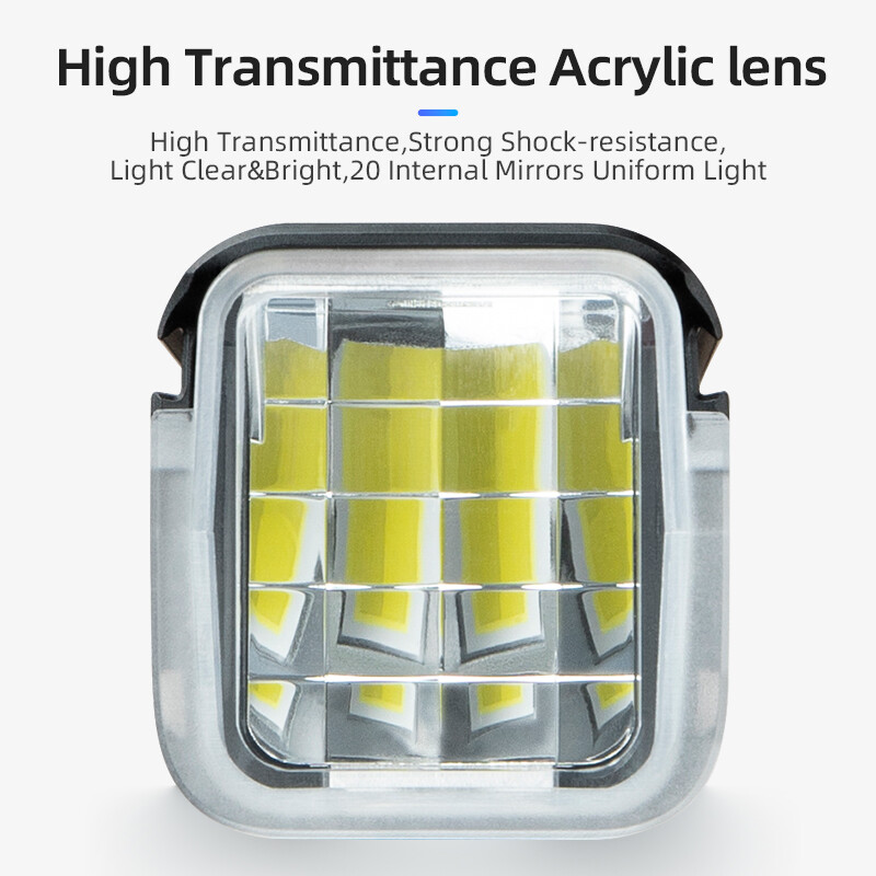 ROCKBROS Φως ποδηλάτου 1500LM5000mAh Type-C Έλεγχος θερμοκρασίας φωτός ποδηλάτου IPX6 Φωτιστικό LED αλουμινίου Μπροστινό φωτιστικό Ποδηλατικό προβολέα