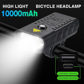 Ere jalgrattavalgusti 10000mAh LED eesmine USB-laetav maastikurattalamp 3000LM jalgratta esituli MTB taskulamp jalgrattatõukeratas