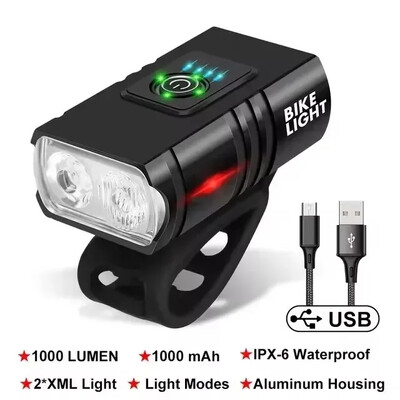Ere jalgrattavalgusti 10000mAh LED eesmine USB-laetav maastikurattalamp 3000LM jalgratta esituli MTB taskulamp jalgrattatõukeratas