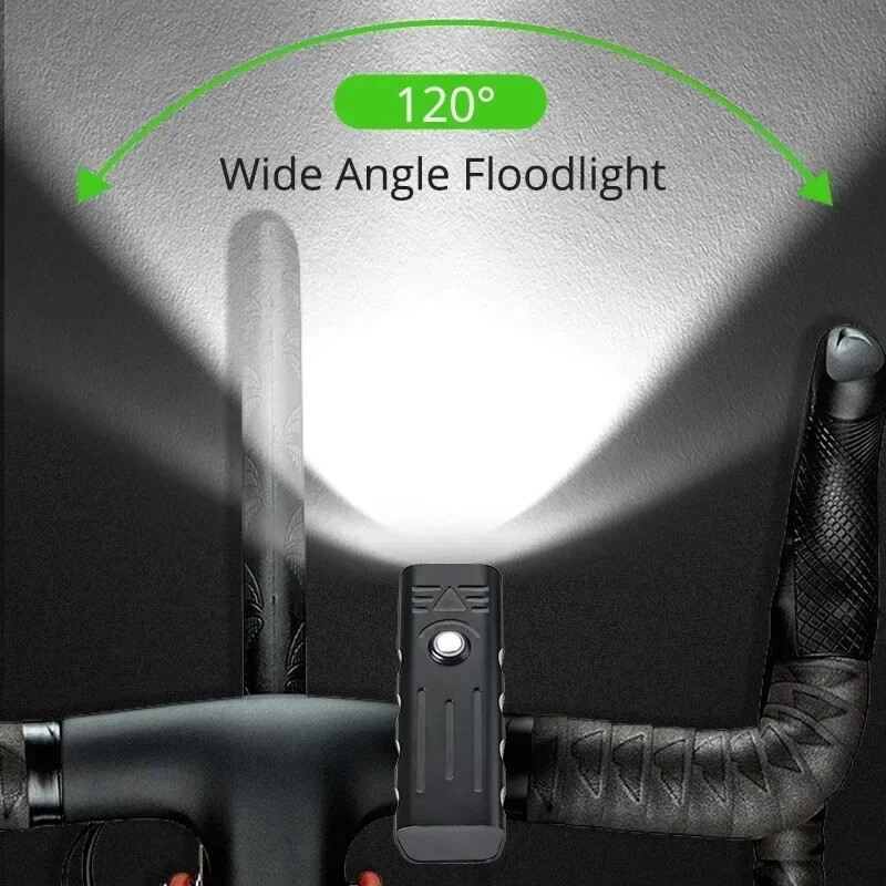 Φωτεινό Ποδήλατο Φως 10000 mAh LED Μπροστινό USB Επαναφορτιζόμενο Φωτιστικό Ποδηλάτου βουνού 3000LM Φακός Ποδηλάτου MTB Ποδηλατικό σκούτερ