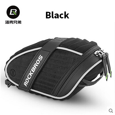 ROCKBROS Bike Saddle Bag Rear 3D Shell Rainproof Reflective Cycling SeatBag Удароустойчива чанта за MTB Bike Bag Аксесоари за велосипеди