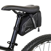 Kerékpáros nyeregtáska EVA fényvisszaverő Mtb Mountain Bike nyereg tároló ülés hátsó szerszámtáska táska 1 l nagy kapacitású kerékpáros kiegészítő