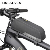 KINGSEVEN kerékpártáska vízálló nagy kapacitású kerékpáros felső cső elülső táska MTB hegyi országúti kerékpártáska kerettáska kerékpár felszerelés