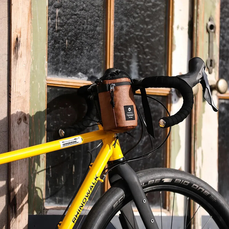 Geantă pentru bicicletă Rhinowalk pentru sticlă de apă pentru Brompton Geantă cu mâner pentru bicicletă, geantă portabilă față de 1,6 l, geantă pliabilă pentru bicicletă, cu greutate redusă