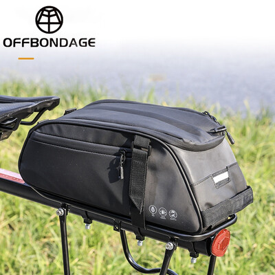 OFFBONDAGE Saddlebag Višenamjenska torba za nosače Top Tube Bag Reflektirajuća vodootporna ručna torba velikog kapaciteta Podesiva torba za bicikl