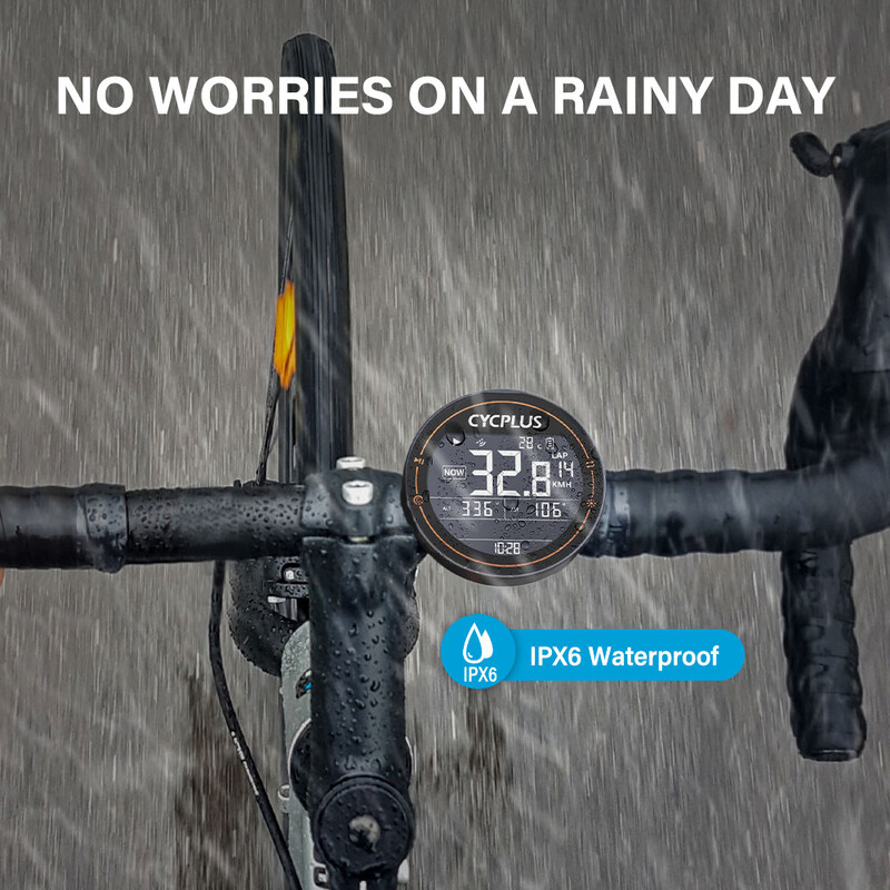 CYCPLUS bežično biciklističko računalo GPS brzinomjer BT ANT Vodootporan sa senzorom kadence Monitor otkucaja srca za MTB bicikl 2022 Novo