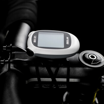 Meilan M3 MINI GPS Bike компютър велосипед GPS Скоростомер Скорост Надморска височина DST Време на каране Безжичен Бял младежки колоездене Одометър