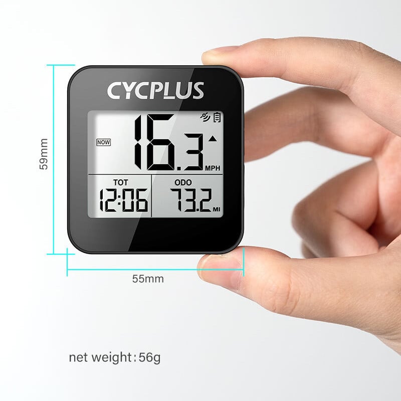 CYCPLUS G1 bežično IPX6 vodootporno GPS računalo za bicikle otporno na vlagu mjerač brzine lagani dodaci za bicikl