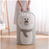 Velike vreće za rublje iz crtića, sklopive, ekološki prihvatljive, prljavu odjeću, poplun, pohranu sitnica, igračke, košare, kućni dekor, pletenu košaru