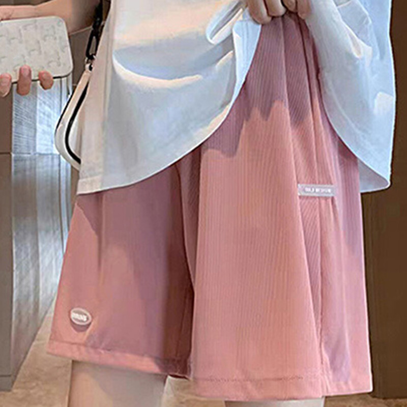 Kismama Nyári Nagy méretű, magas derekú nadrágok terhes nőknek, kismama széles szárú bő rövidnadrágok női terhesség Capris