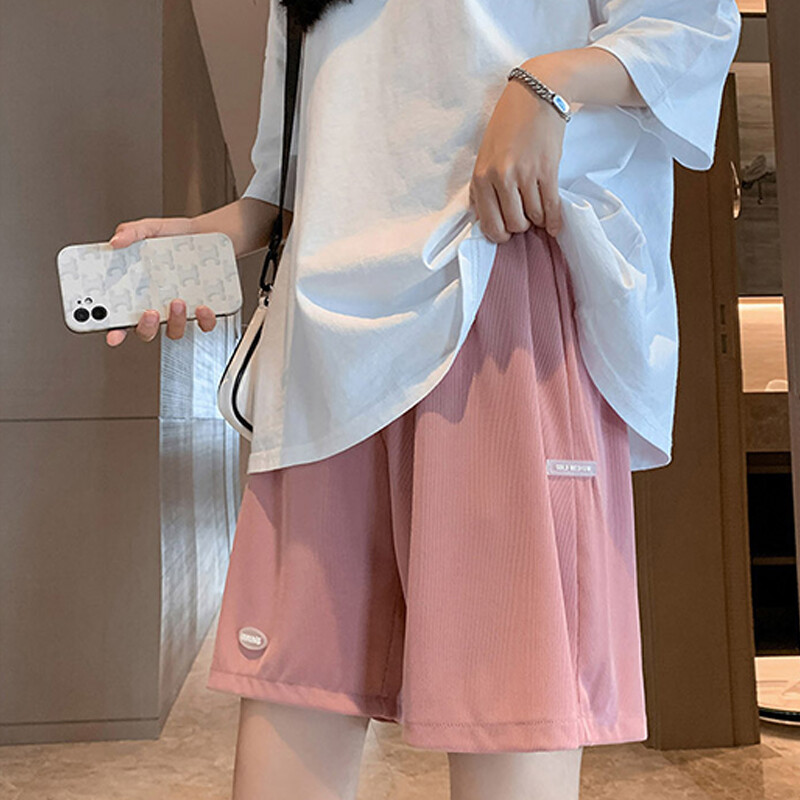 Kismama Nyári Nagy méretű, magas derekú nadrágok terhes nőknek, kismama széles szárú bő rövidnadrágok női terhesség Capris