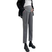 Svečane trudničke hlače za jesen puna odijela hlače ženske tajice za slobodno vrijeme trudničke radne hlače visokog struka