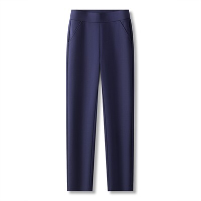 2024-es kiváló minőségű női alkalmi leggings Rugalmas magas derekú munkanadrág tavaszi/nyári ingázási nadrág, egyenes szárú nadrág 10XL