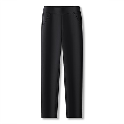 2024-es kiváló minőségű női alkalmi leggings Rugalmas magas derekú munkanadrág tavaszi/nyári ingázási nadrág, egyenes szárú nadrág 10XL