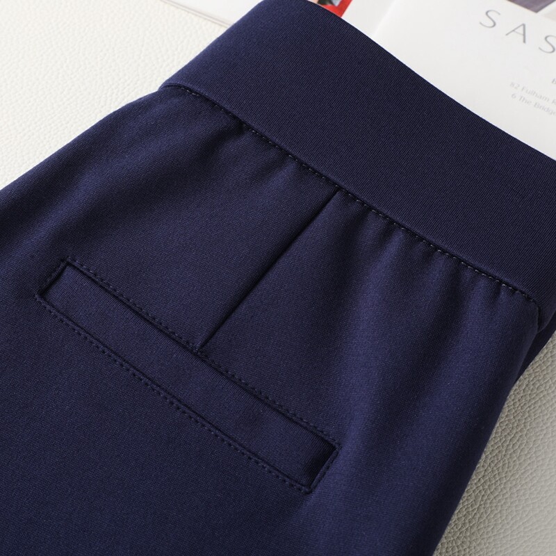 2024 Visokokvalitetne ženske ležerne tajice Elastične radne hlače s visokim strukom Proljetno/ljetne hlače za putovanje na posao Hlače s ravnim nogavicama 10XL