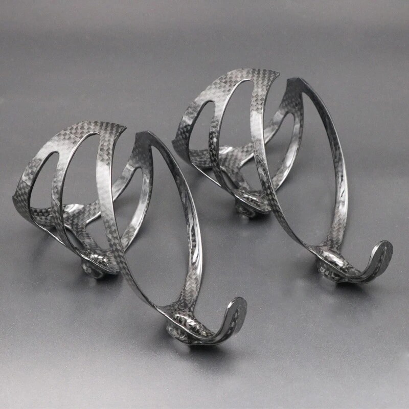 Jalgratta pudelihoidja 2 tk täis 3K süsinikkiust ülikerge maantee mägijalgratta veepudelite puurihoidja matt18g XXX