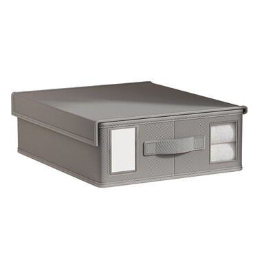 Κουτί αποθήκευσης ρούχων μεγάλης χωρητικότητας Υφασμάτινο συρτάρι Κουτί αποθήκευσης Πτυσσόμενο κουτί αποθήκευσης που χρησιμοποιείται για την οργάνωση κουβερτών Καλάθι αποθήκευσης