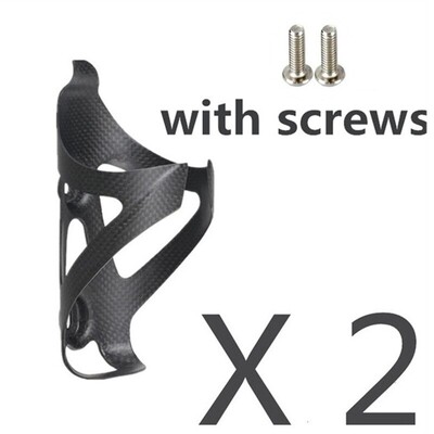 2 buc. KOCEVLO bicicletă din fibră de carbon cușcă pentru sticle de apă ultralig MTB suport pentru sticle pentru bicicletă de drum Echipament pentru ciclul mat/ușor