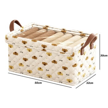 Πτυσσόμενο κουτί αποθήκευσης ρούχων Koala Pattern Organizer Ντουλάπα Παιχνίδια Υφασμάτινο κουτί αποθήκευσης Ντουλάπι αποθήκευσης Artifact