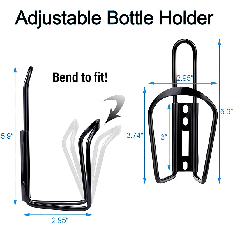 Θήκη για μπουκάλια ποδηλάτου από κράμα αλουμινίου, ποδηλασία, ποτό, σχάρα για μπουκάλια νερού, βάση για πτυσσόμενο κλουβί ποδηλάτου βουνού
