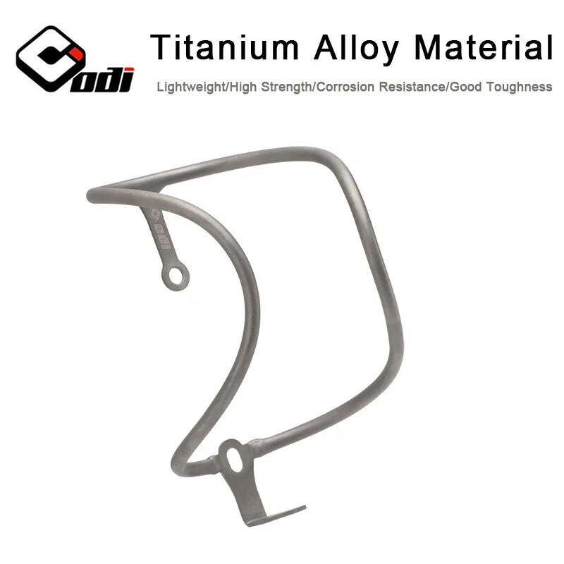 ODI Υπερελαφρύ 18g Κλουβί για μπουκάλι νερού ποδηλάτου από κράμα τιτανίου MTB δρόμου ποδηλάτου βάσης για μπουκάλια νερού Ανθεκτική βάση για ποδηλασία βουνού