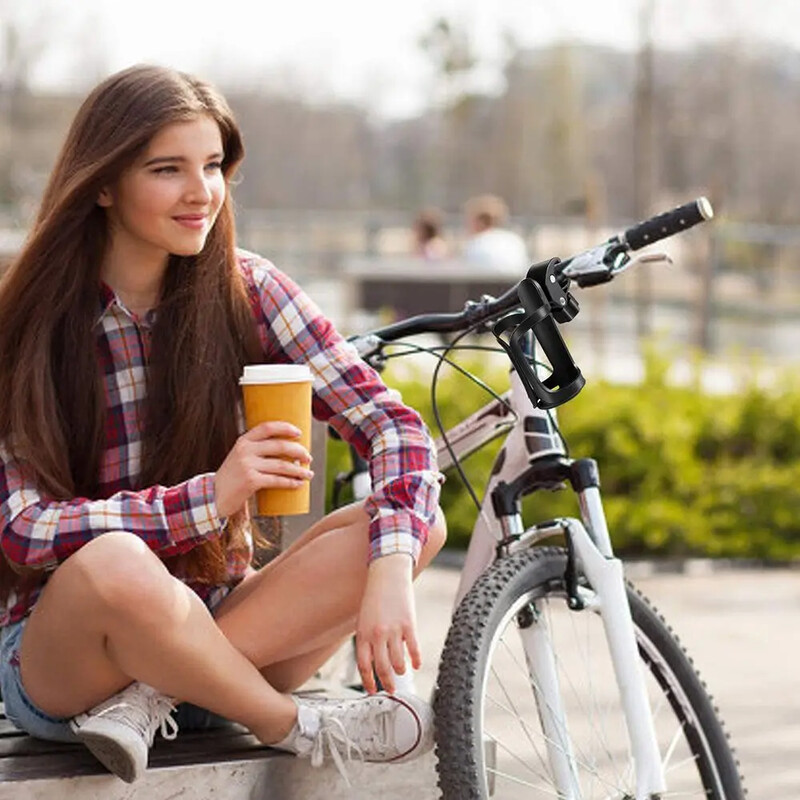 Velosipēda ūdens pudeļu dzērienu krūzes turētāja stiprinājuma būri motocikla velosipēdam, bērnu ratiņiem, var uzglabāt ūdens pudeles, velosipēdu piederumus