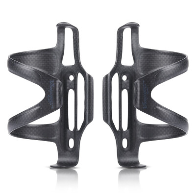 HUALONG Carbon Side Load Bicycle Bottle Bottle Cage Клетка за планински шосеен държач за бутилка за вода за велосипед, матово черно, тегло (22±2g)