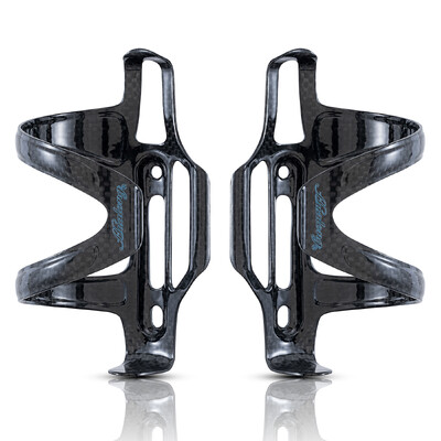 HUALONG Carbon Side Load Kavez za boce za vodu za bicikle Držač za boce za vodu za planinske cestovne bicikle, mat crna, težina (22±2g)