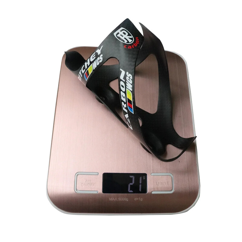 Κλουβί για μπουκάλι νερού πλήρους ανθρακονήματος MTB Βάση μπουκαλιών ποδηλάτου δρόμου Εξαιρετικά ελαφρύς εξοπλισμός κύκλου Ματ/γυαλιστερό