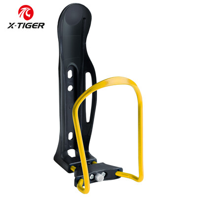 X-TIGER Cușcă pentru sticle pentru bicicletă, ultraușoară, MTB, bicicletă de drum, suport pentru sticle pentru băuturi, suport pentru sticle de apă pentru bicicletă din aliaj de aluminiu