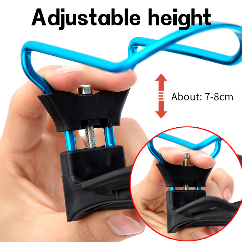 X-TIGER Cușcă pentru sticle pentru bicicletă, ultraușoară, MTB, bicicletă de drum, suport pentru sticle pentru băuturi, suport pentru sticle de apă pentru bicicletă din aliaj de aluminiu