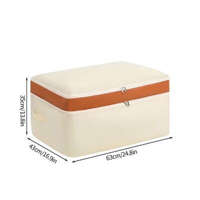 Nem szőtt paplan tároló táska Nedvességálló szekrény gardrób Ruházat Szervező doboz Csomagcsomagolás Költöztető tárolótáska Otthoni használatra