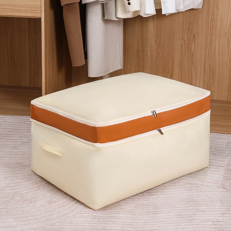 Nem szőtt paplan tároló táska Nedvességálló szekrény gardrób Ruházat Szervező doboz Csomagcsomagolás Költöztető tárolótáska Otthoni használatra