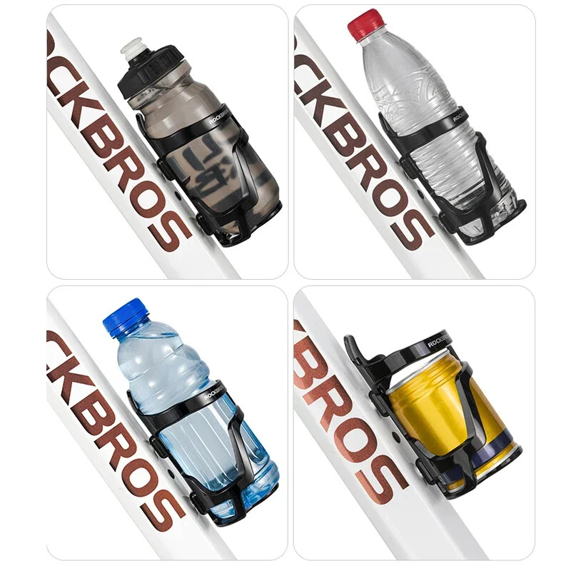 ROCKBROS Cușcă pentru sticle pentru bicicletă PC ultraușoară Suport pentru sticle pentru biciclete Cuști pentru bicicletă Suport pentru sticle Suport portabil MTB Accesorii pentru biciclete