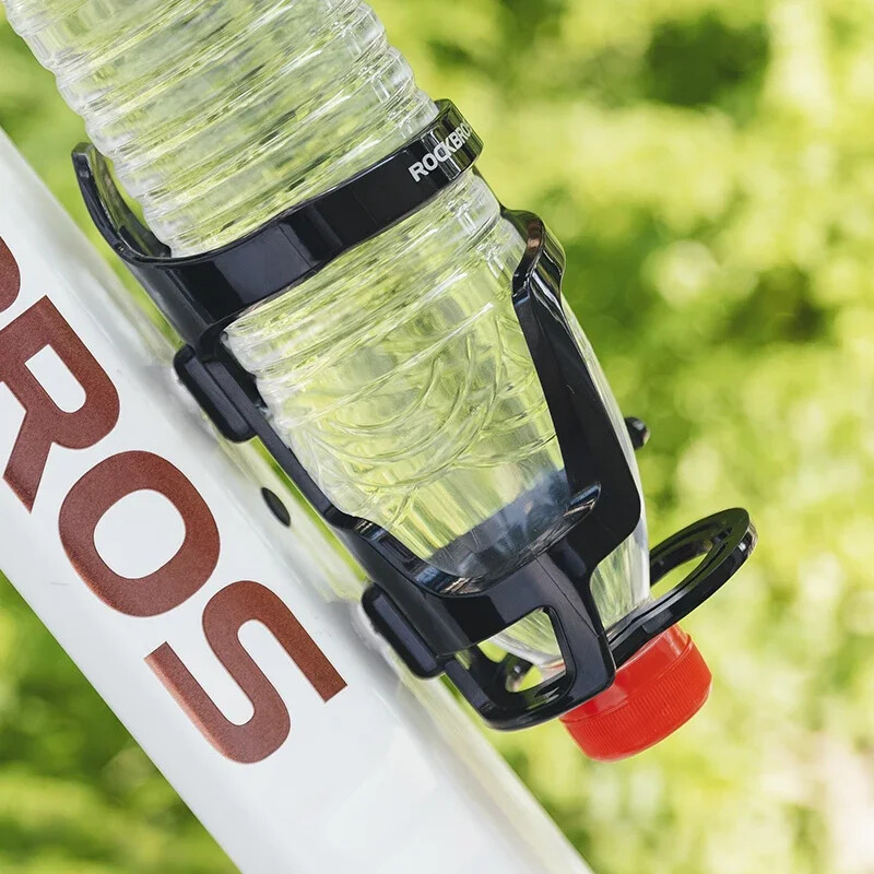 ROCKBROS Cușcă pentru sticle pentru bicicletă PC ultraușoară Suport pentru sticle pentru biciclete Cuști pentru bicicletă Suport pentru sticle Suport portabil MTB Accesorii pentru biciclete