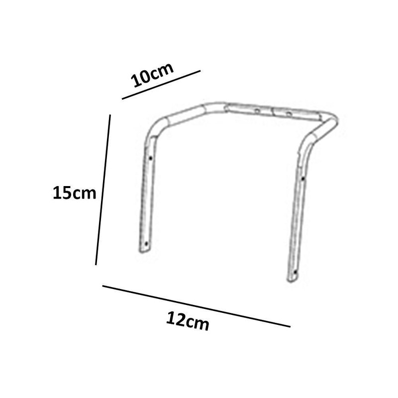 Rhinowalk Suport stabilizator șa pentru bicicletă Suport de montare pentru scaunul din spate Suport pentru suport pentru bagaje pentru bicicletă Suport pentru rame Accesorii