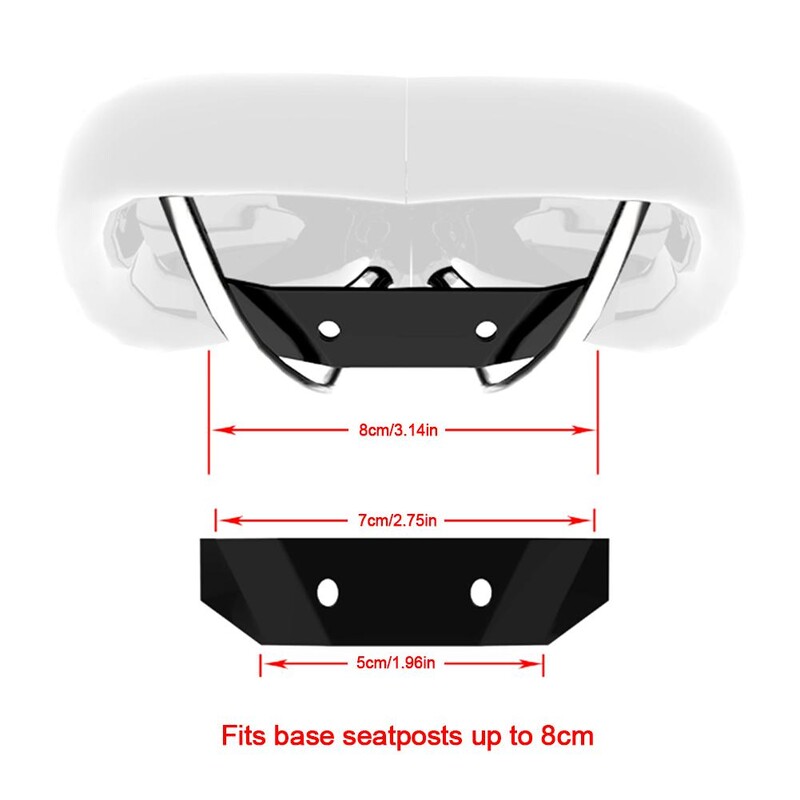 Rhinowalk Suport stabilizator șa pentru bicicletă Suport de montare pentru scaunul din spate Suport pentru suport pentru bagaje pentru bicicletă Suport pentru rame Accesorii