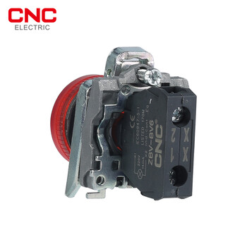 CNC 1PCS LA167-B4-BV6 22mm Πίνακας βάσης LED Power Electronic Indicator Pilot Signal Light Light 5 Color 220V