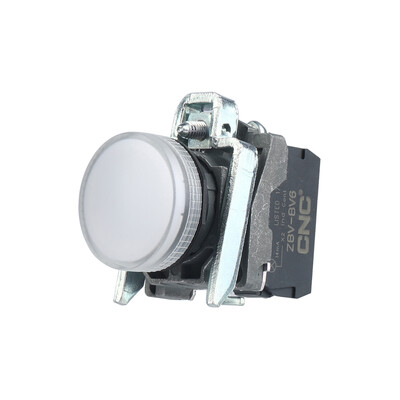 CNC 1PCS LA167-B4-BV6 22 mm skydelio tvirtinimo LED galios elektroninis indikatorius pilotinės signalinės lemputės 5 spalvų 220 V