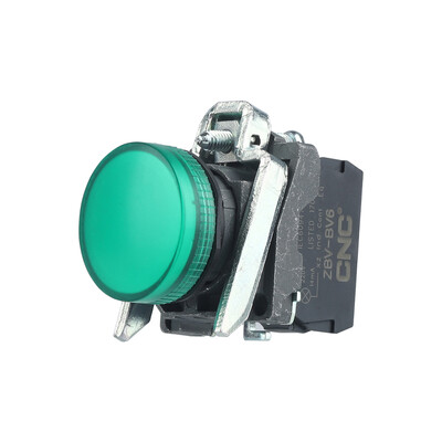 CNC 1PCS LA167-B4-BV6 22 mm skydelio tvirtinimo LED galios elektroninis indikatorius pilotinės signalinės lemputės 5 spalvų 220 V