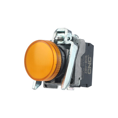 CNC 1PCS LA167-B4-BV6 22 mm skydelio tvirtinimo LED galios elektroninis indikatorius pilotinės signalinės lemputės 5 spalvų 220 V