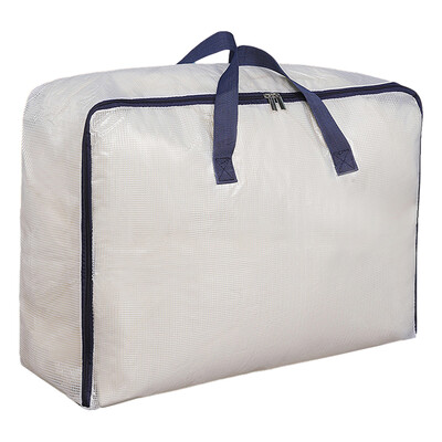 Geantă de depozitare lenjerie de pat Organizare pentru garderobă Cutie de depozitare transparentă de mare capacitate Saltea pilota pilota Cuvernă Geanta de depozitare a hainelor