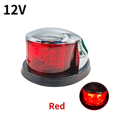 Jachtos laivo navigacijos signalinės lemputės indikatoriaus lemputė raudona žalia monochrominė dviejų spalvų laivo priekinė lemputė