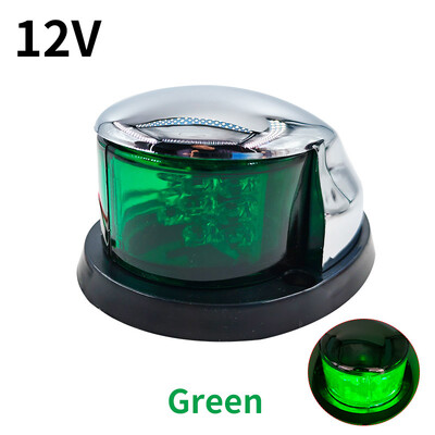 Jachtos laivo navigacijos signalinės lemputės indikatoriaus lemputė raudona žalia monochrominė dviejų spalvų laivo priekinė lemputė