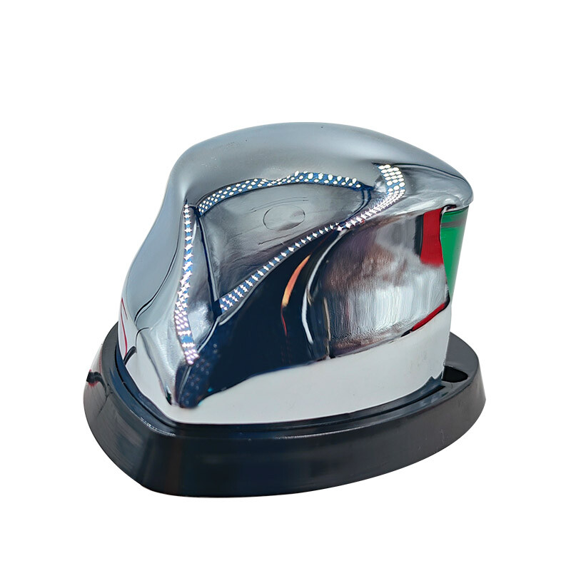 Jachtos laivo navigacijos signalinės lemputės indikatoriaus lemputė raudona žalia monochrominė dviejų spalvų laivo priekinė lemputė