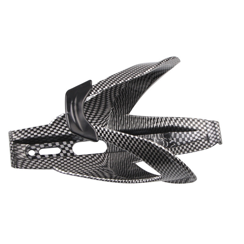 Melns oglekļa šķiedras velosipēda ūdens pudeļu turētājs MTB riteņbraukšanas šosejas velosipēda ūdens pudeļu būri velosipēda piederumi