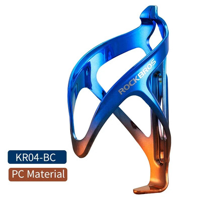 ROCKBROS MTB Bike PC Kavez za boce Čvrstoća Integralno oblikovana galvanizacija Duktilnost Držač za boce 3 boje Dodaci za bicikle